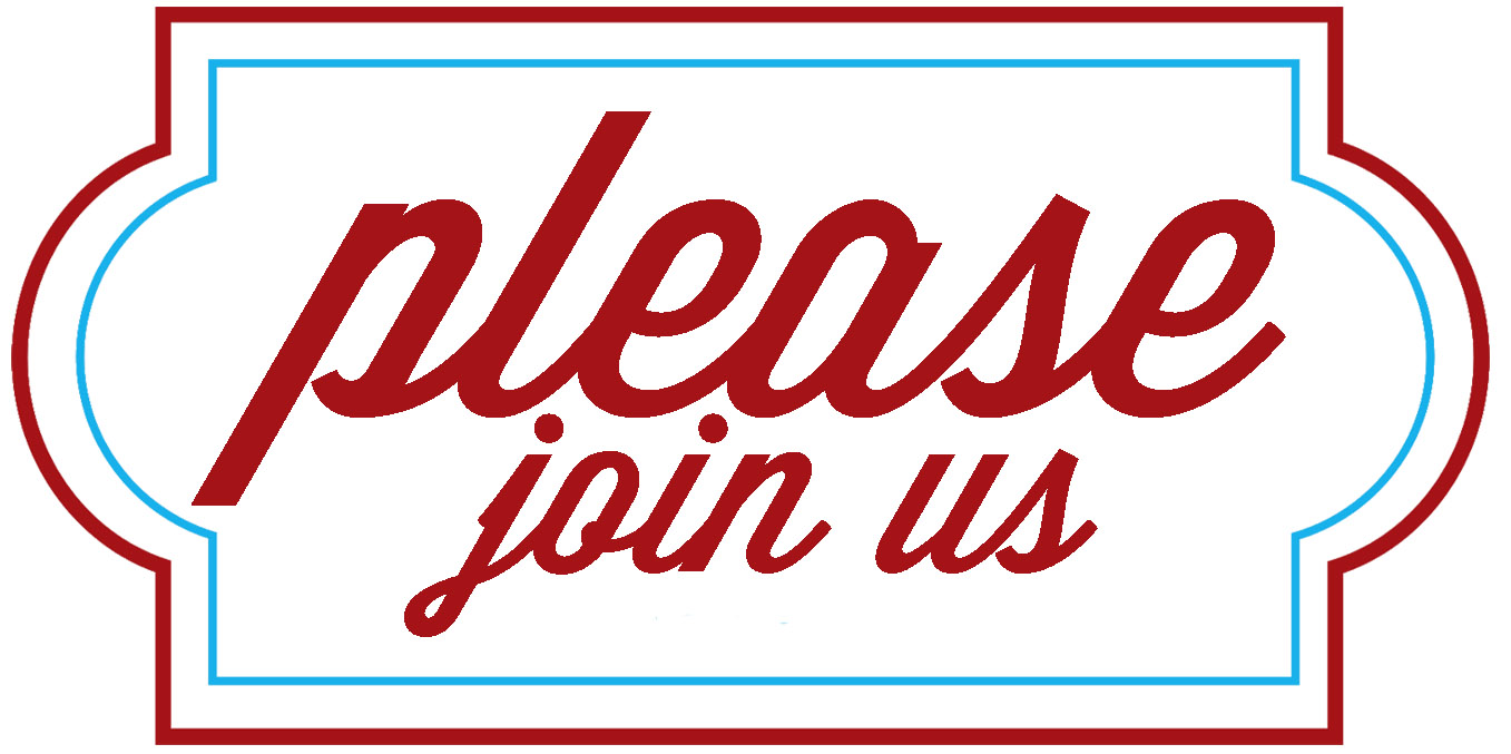 Please join us for. Please join us for